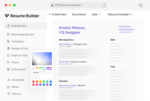 AI resume builder
